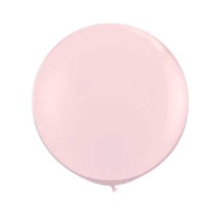 5 Ballons Rose Poudré - 48cm