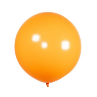 5 Ballons Orange - 48cm