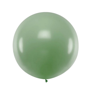 5 Ballons Vert Avocat - 48cm
