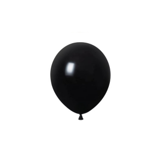 25 Ballons Noir - 13cm