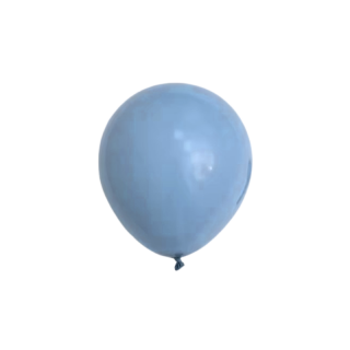 25 Ballons Bleu Orage - 13cm