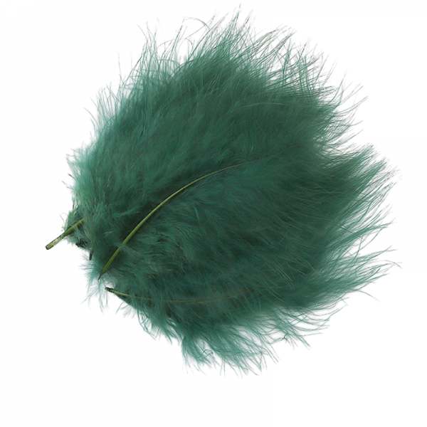 Plume Vert Emeraude X10