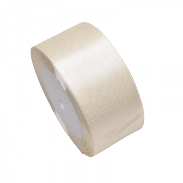 Ruban Satin Ivoire - 4cmx20m