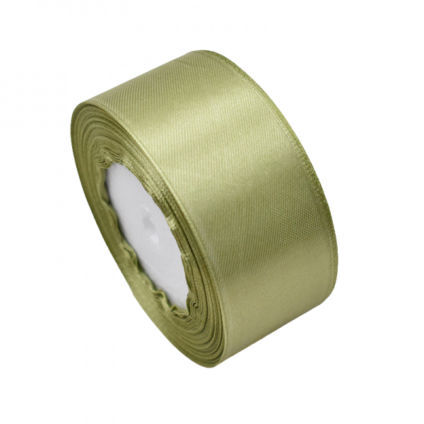 Ruban Satin Vert Sauge - 4cmx20m