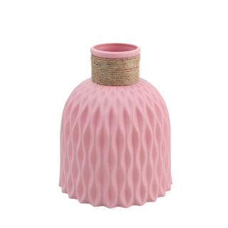 Vase Bloom plastique Rose