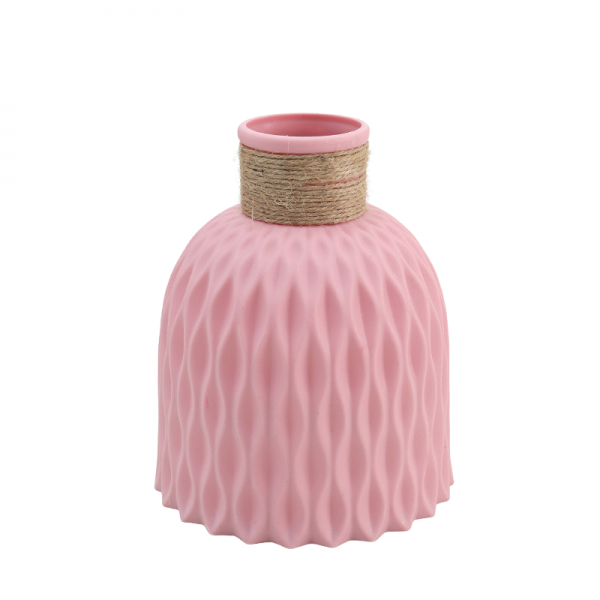 Vase Bloom plastique Rose