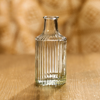 Bouteille en verre Stria - 12,3x5,8cm