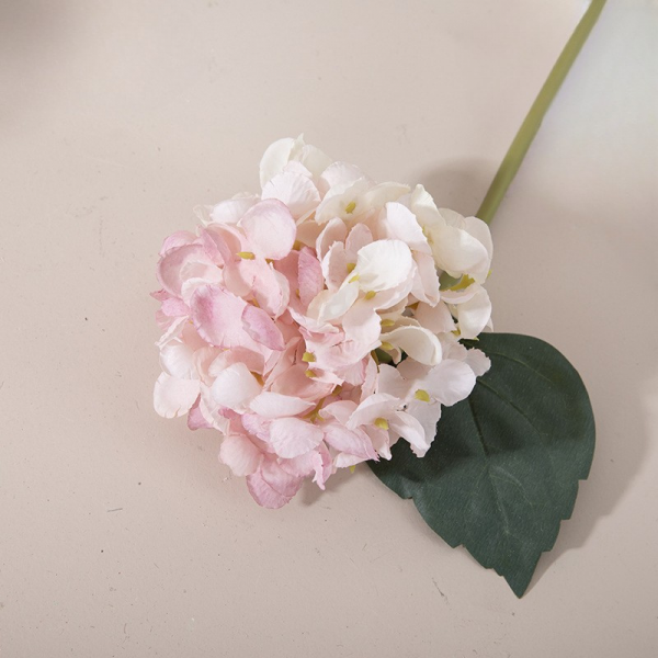 Tige Hortensia Dégradé Rose - 30cm