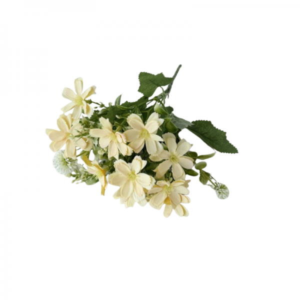 Bouquet de Marguerites Ivoire - 28cm