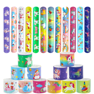Bracelet slap Licorne (motif aléatoire)