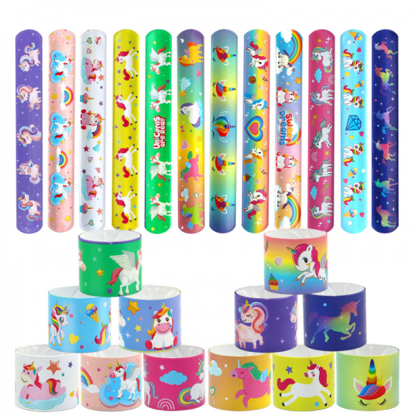 Bracelet slap Licorne (motif aléatoire)