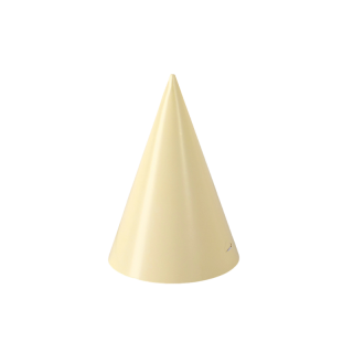 Chapeau anniversaire Jaune