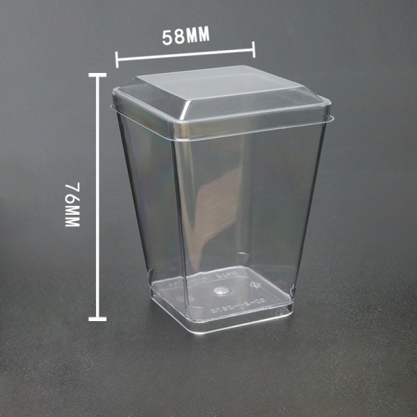 6 verrines 160ml + couvercle-... 6 verrines 160ml + couvercle-...