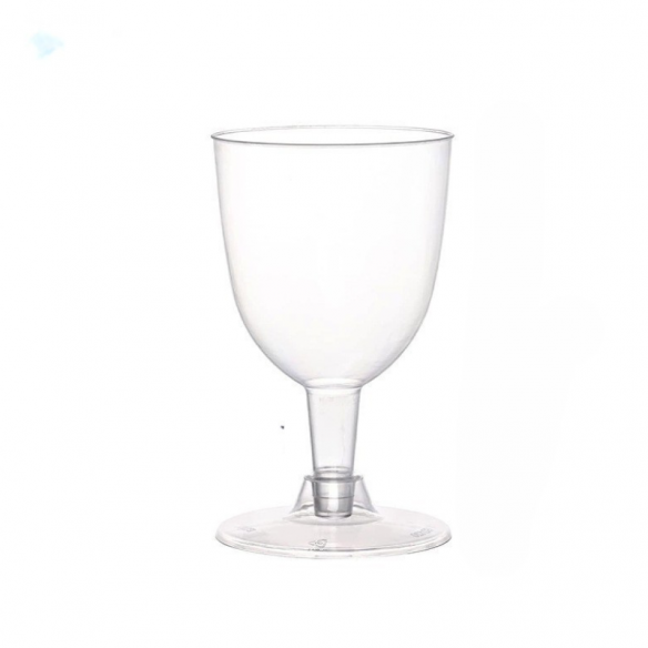 6 verres à vin 160 ml- Plastique REUTILISABLE