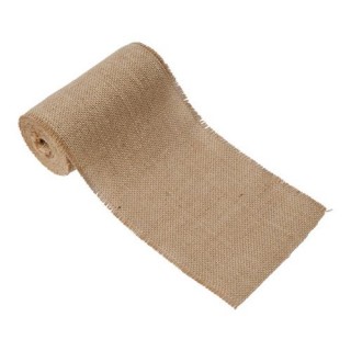 Chemin de table toile de jute - 15cm x 5 mètres