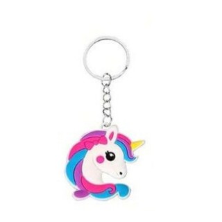 Porte clés Licorne colorée...