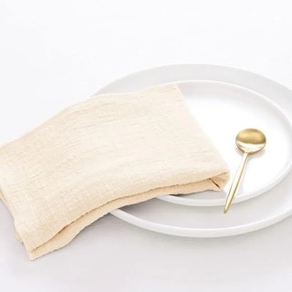 4 serviettes gaze de coton...