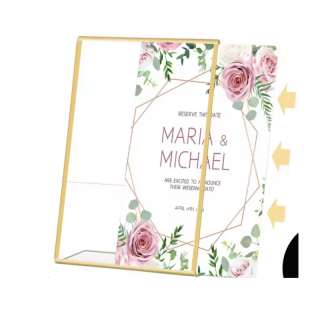 Cadre porte Menu/Photo Bord...
