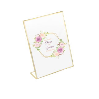 Cadre porte Menu/Photo Bord...