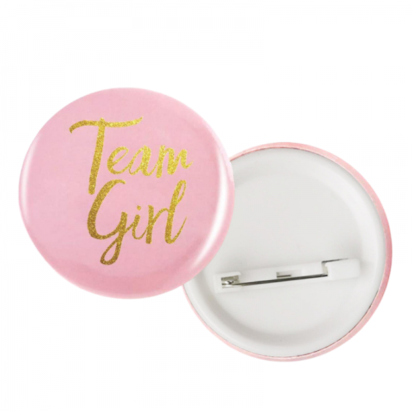 10 Badges Team Girl