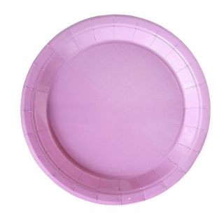 10 assiettes parme rosée...