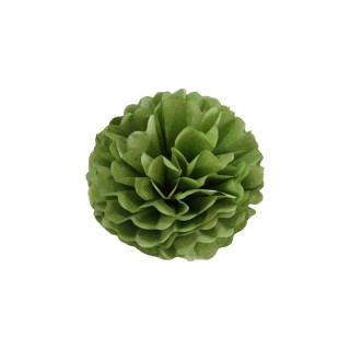 Pompon papier de soie...