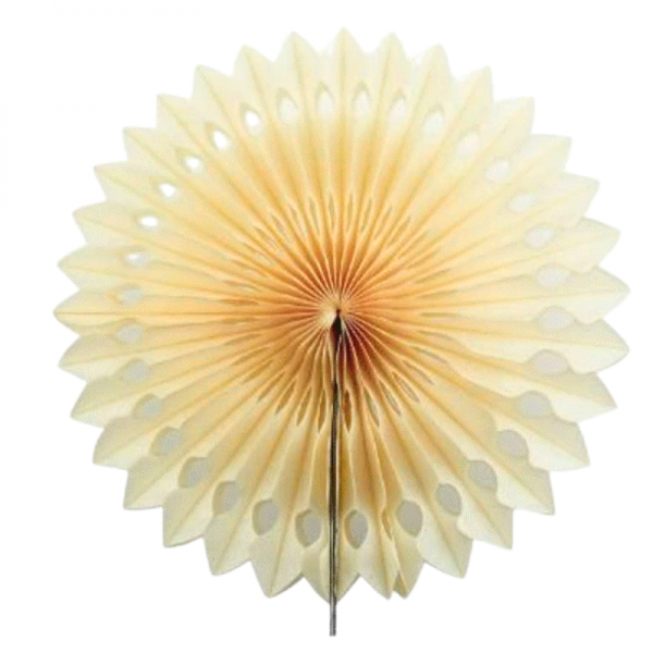 Rosace en papier blush 30cm