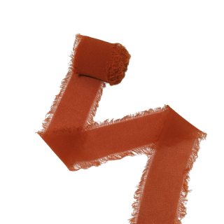 Ruban de Crêpe Terracotta - 5 mètres