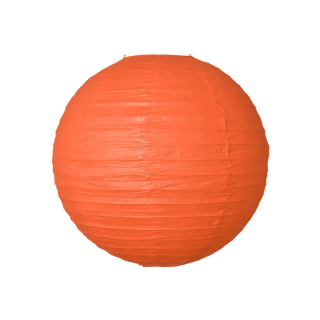 Boule Lampion papier Orange 25cm