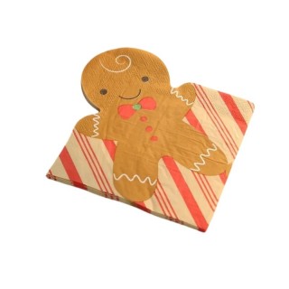 20 Serviettes Pain d'épices