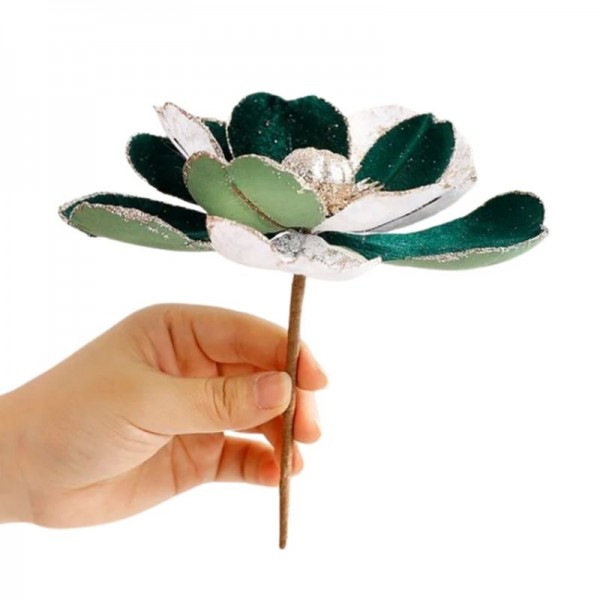 Fleur décorative Vert