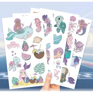 Tatouage Sirène (modèle aléatoire)