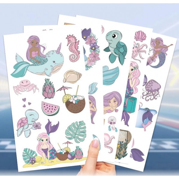 Tatouage Sirène (modèle aléatoire)