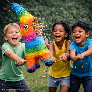 Pinata lama traditionnel +...