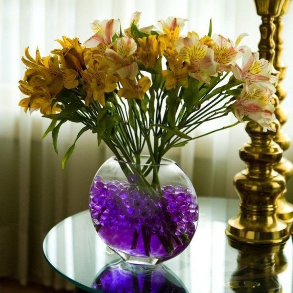 Perles d'eau parme(sachet de 10g)