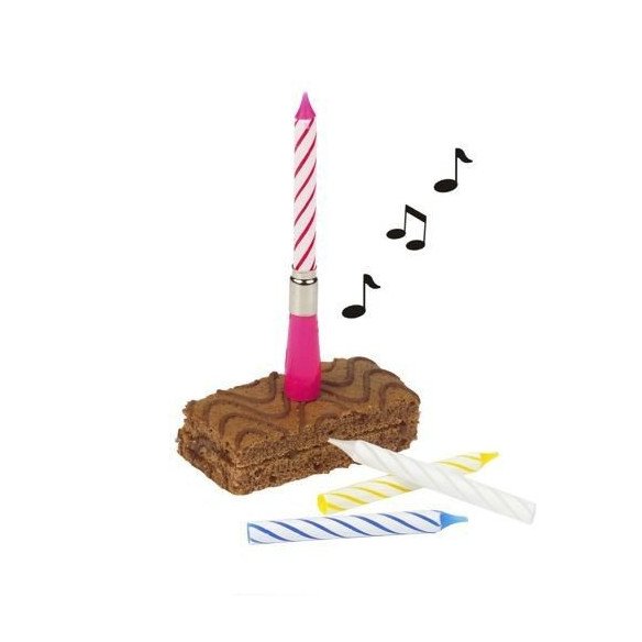 Bougie anniversaire musicale