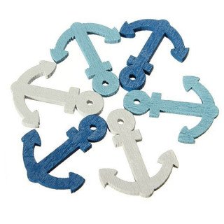 ancre marine en bois (sachet de 10)