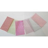 Plaquette perles 5mm autocollante