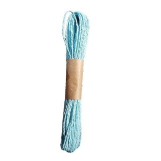 Ficelle raphia bleu ciel