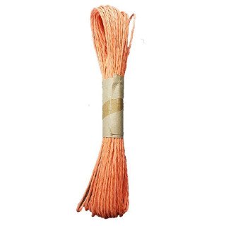 Ficelle raphia orange