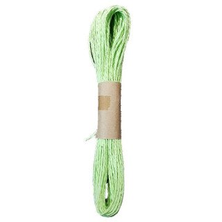 Ficelle raphia vert anis