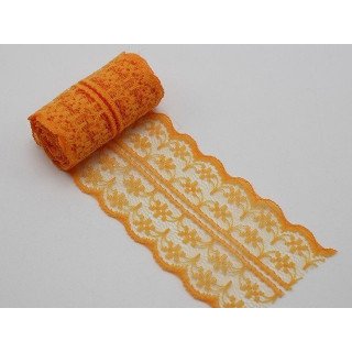 Dentelle orange 5m