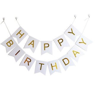 Guirlande happy birthday
