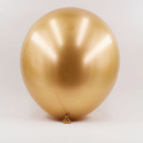 6 ballons or brillant 30cm