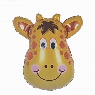 Ballon géant tête de girafe