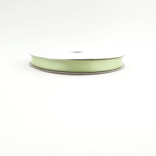 rouleau ruban satin vert anis 15mmx91m
