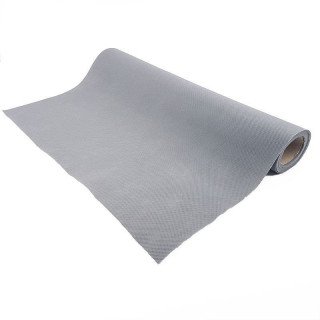 Chemin de table gris effet tissus