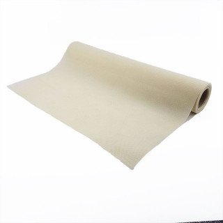 Chemin de table blanc effet tissus (5m)