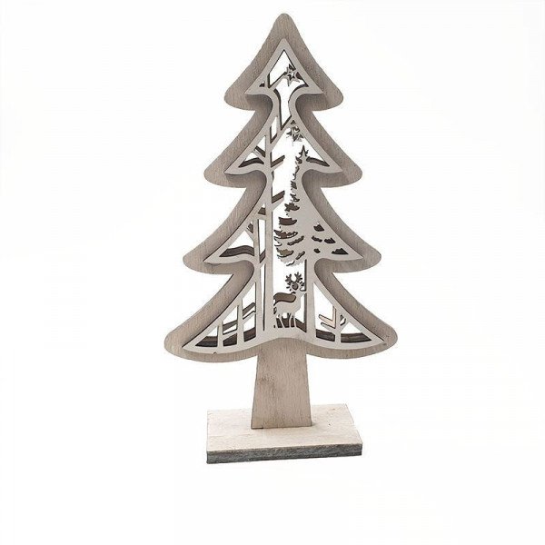 Sapin de noel bois