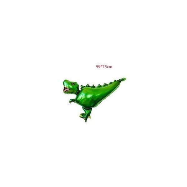 Ballon mylar dinosaure velociraptor